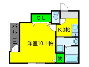 フジパレス平野Ⅲ番館の物件間取画像